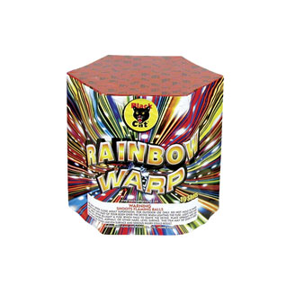 Fireworks - 500g Firework Cakes - RAINBOW WARP