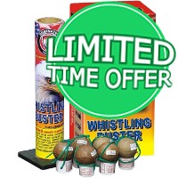 Fireworks - Reloadable Artillery Shells - Whistling Artillery 6 Shot Reloadable Artillery