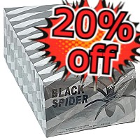 Fireworks - Firecrackers - Black Spider Firecrackers 600 Piece