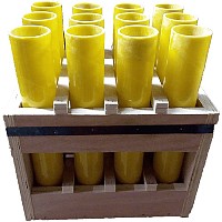 Fireworks - Fiberglass Mortar Tubes - 12 Shot Consumer Vertical Mortar Rack