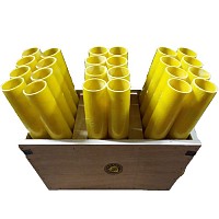 Fireworks - Fiberglass Mortar Tubes - 24 Shot Consumer Angled Mortar Rack