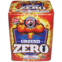 Fireworks - 200G Multi-Shot Cake Aerials - Ground Zero 200g Fireworks Cake