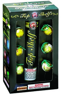 Fireworks - Reloadable Artillery Shells - Top Shelf 6 Shot Reloadable Artillery