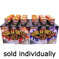 Fireworks - 500g Firework Cakes - 500 Tube Cake 9 Shots Value 500g Fireworks Cake