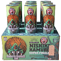 Fireworks - 500g Firework Cakes - Nishiki Kamuro Super Finale 500g Fireworks Cake