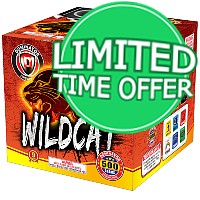 Fireworks - 500g Firework Cakes - Wildcat 500g Fireworks Cake