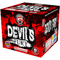 Fireworks - 500g Firework Cakes - Devils Fury 500g Fireworks Cake