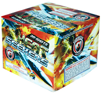 Fireworks - 500g Firework Cakes - Heat Seekers 500g Fireworks Cake