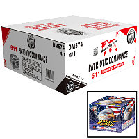 Fireworks - Wholesale Fireworks - Patriotic Dominance Wholesale Case 4/1