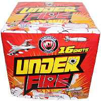 Fireworks - 500g Firework Cakes - Under Fire 500g Fireworks Cake