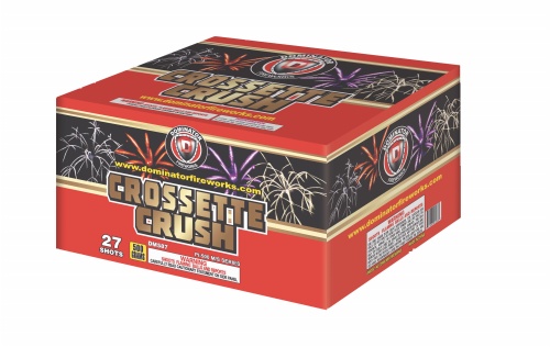 Fireworks - 500g Firework Cakes - Crossette Crush 500g Fireworks Cake