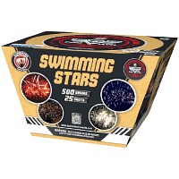 Fireworks - 500g Firework Cakes - Swimming Stars Fan 500g Fireworks Cake