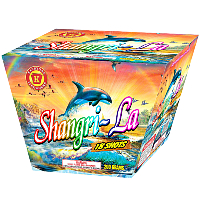 Fireworks - 200G Multi-Shot Cake Aerials - Shangri La 200g Fireworks Cake