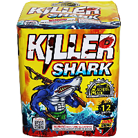 Fireworks - 500g Firework Cakes - Killer Shark 500g Fireworks Cake