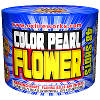 Fireworks - 200G Multi-Shot Cake Aerials - 48 Shot Color Pearl 200g Fireworks Cake