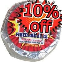 Fireworks - Firecrackers -  100 Roll Firecrackers Compact Roll