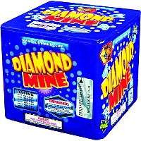 Fireworks - 200G Multi-Shot Cake Aerials - Diamond Mine 200g Fireworks Cake