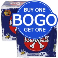 Fireworks - 500g Firework Cakes - Buy One Get One Bones 500g Fireworks Cake