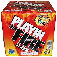 Fireworks - 500g Firework Cakes - Playin with Fire 500g Fireworks Cake