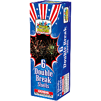 Fireworks - Reloadable Artillery Shells - Double Break Reloadable Artillery