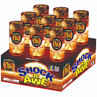 Fireworks - 500g Firework Cakes - Shock & Awe 500g Fireworks Cake