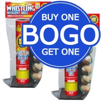 Buy One Get One Poly Pack Whistling Artillery Shells 6 Shot Reloadable Artillery Fireworks For Sale - Reloadable Artillery Shells 