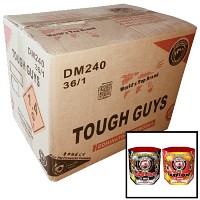 Tough Guys Wholesale Case 36/1 Fireworks For Sale - Wholesale Fireworks 