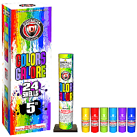 Colors Galore Reloadable Artillery Fireworks For Sale - Reloadable Artillery Shells 