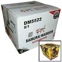 Samurai Warrior Wholesale Case 8/1 Fireworks For Sale - Wholesale Fireworks 