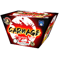 Carnage 200g Fireworks Cake Fireworks For Sale - 200G Multi-Shot Cake Aerials 