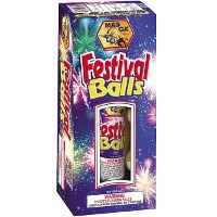 1.75 inch Festival Balls Artillery Shells 6 Shot Reloadable Artillery Fireworks For Sale - Reloadable Artillery Shells 